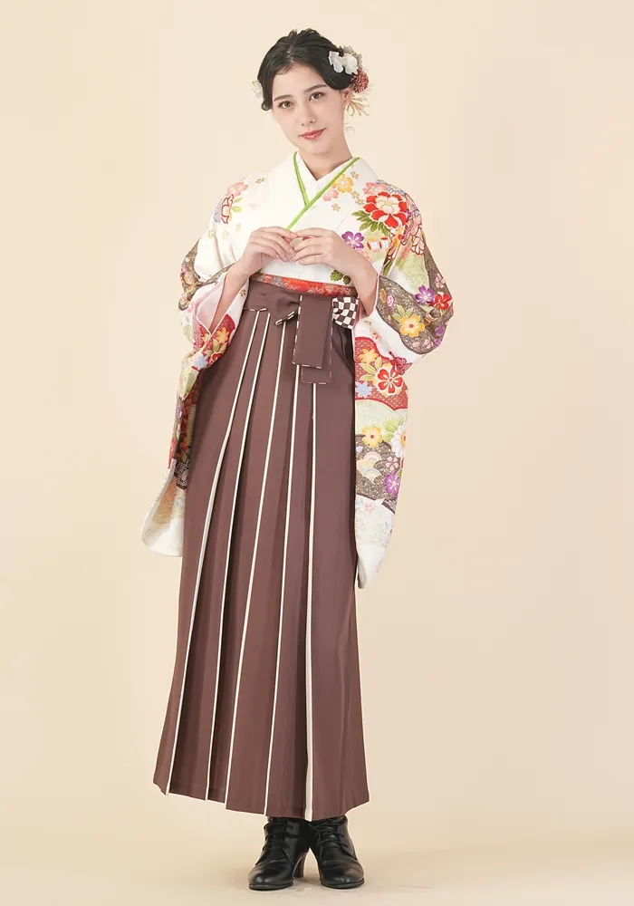 新品 袴単品 卒業式用 はかま 袴のみ はかまのみ アイボリー クリーム 卒業式 袴 単品 購入 販売 桜 刺繍 赤 紫 紺 緑 黒 SS S M L LL はかま